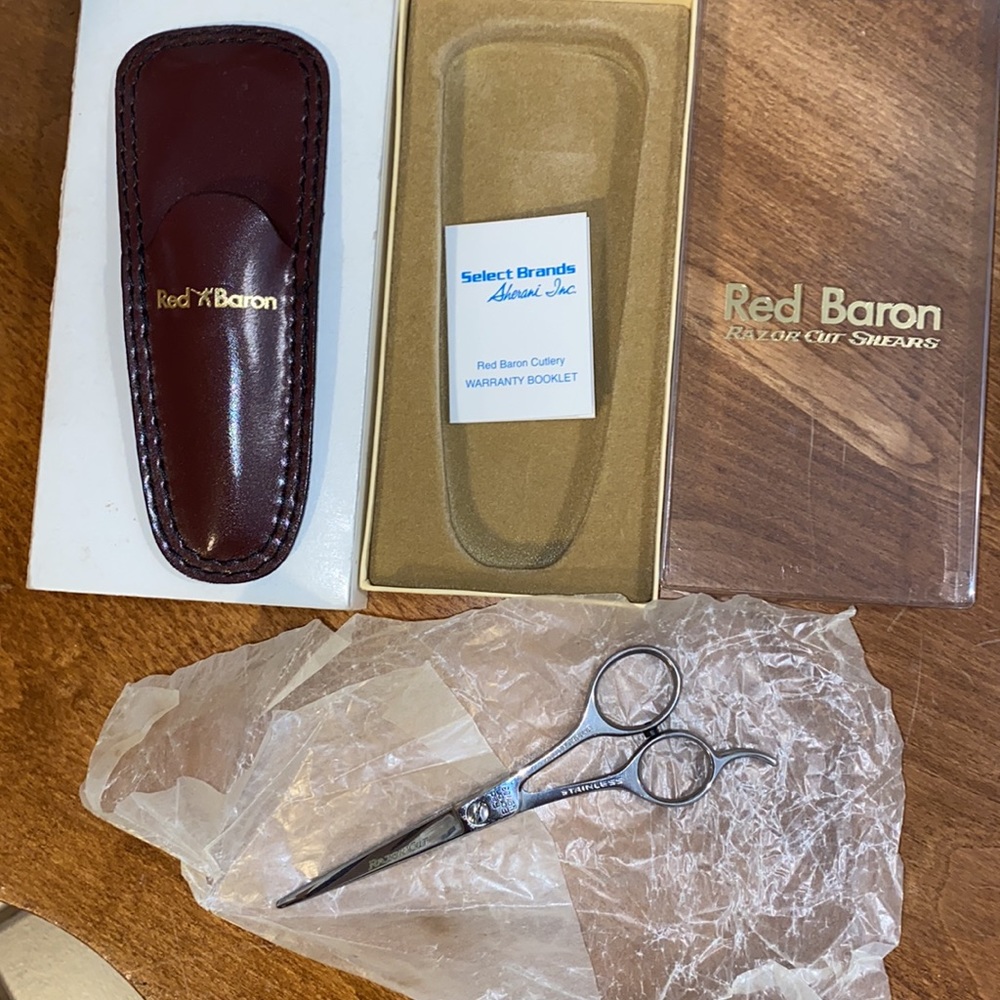 ✂️NWT Red Baron by Sherani In. #703 Shears - Picture 2 of 15